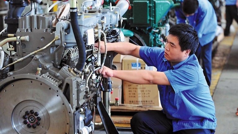 Blue Collar Workers China