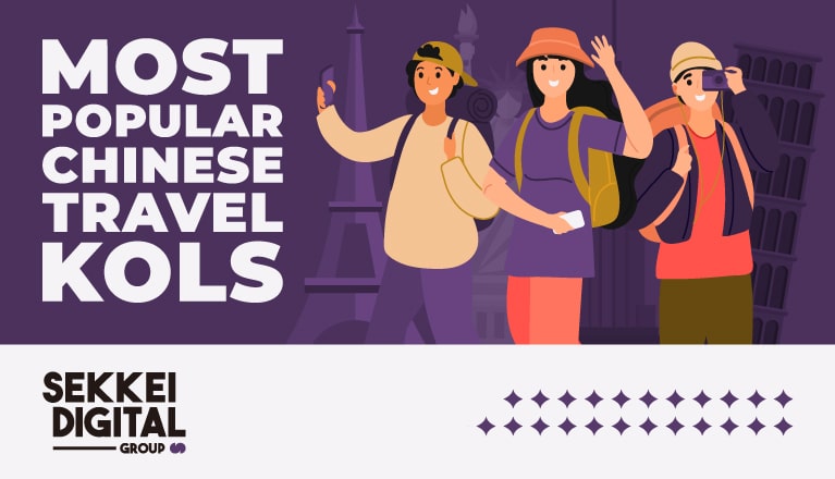 Most popular Chinese travel KOLs