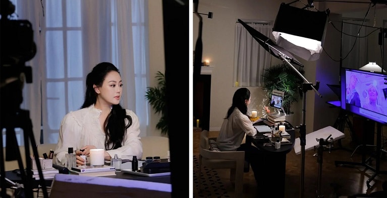 Teresa Cheung’s live-stream e-commerce experience on Xiaohongshu 